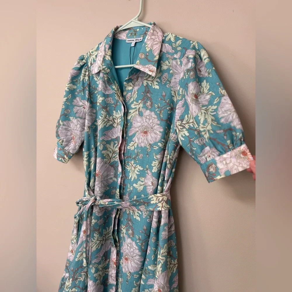 Yakira Bella Esme Dress – Blue Floral – Small – NWOT - Picture 8 of 10